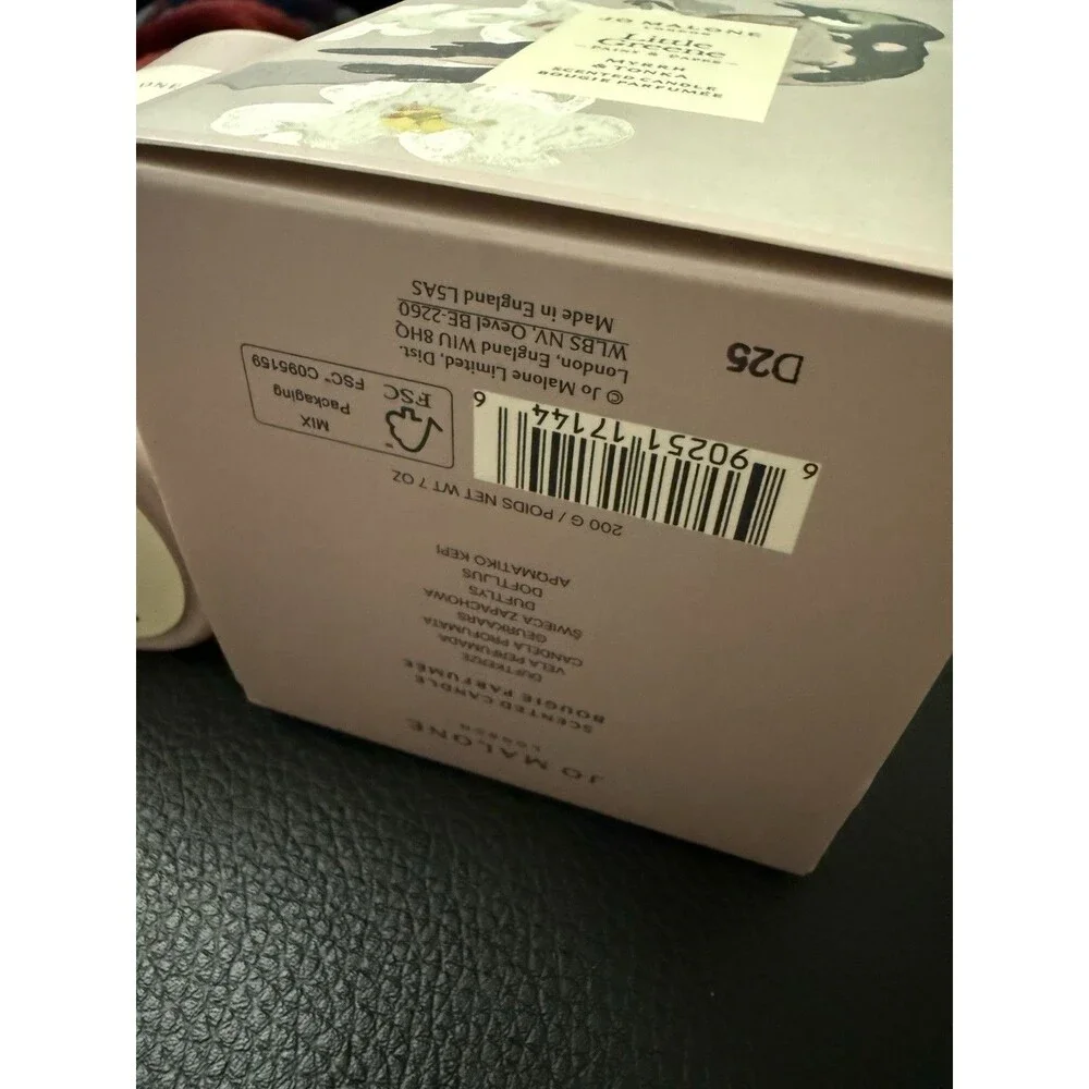 Jo Malone Little Green MYRRH & TONKA Scented Candle - Size 7 Oz / 200 g New